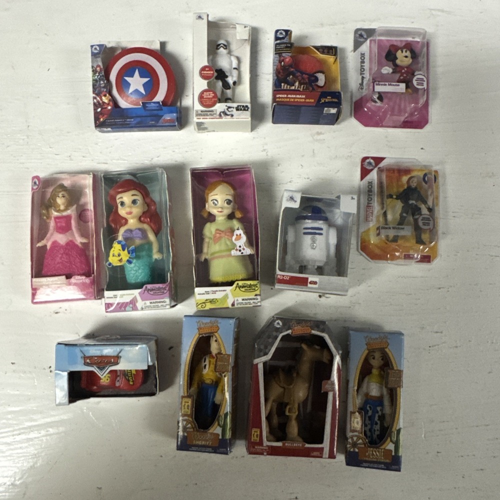 ZURU MINI BRANDS DISNEY LOT of 13 No Repeat Ultra Rare Toy Story Star Wars +